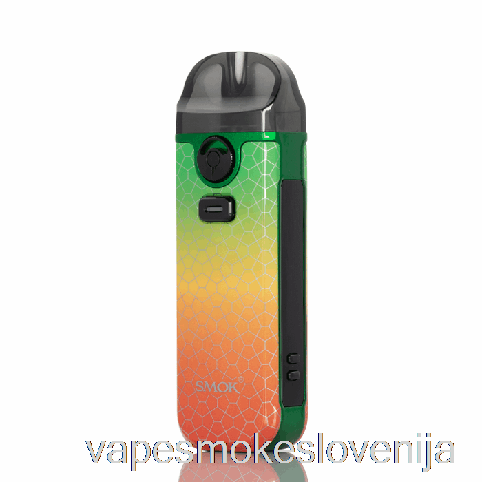 Vape Petrol Smok Nord 4 80w Pod Kit Rasta Green Armor